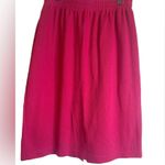 Vintage Weekenders Skirt Pink Elastic Waist Midi M Medium Canada Cotton Blend Photo 0