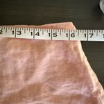 Parke‎ Shorts Womens Large Peach 100% Linen Lightweight Summer Casual Zip Photo 4