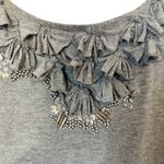 Women's Gray Muse Jersey‎ Knit T Photo 6