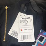 Desigual ‎ Artsy Dami Printed Black Sheer Lined L/S Dress NWT $159 Size 12 Photo 8