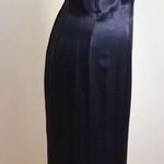 Gunne Sax Vintage Navy Blue Maxi Dress Photo 7