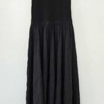 Gap  boho minimalist Textured Crinkle Midi Dress size small Photo 3