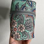 Vera Bradley  Fan Flowers Travel Makeup Bag Pouch Photo 2