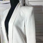 Bless The Mess Structured Blazer Artisan Neon Embellished Cuffs White sz M 38 Photo 4