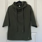 Alo Yoga Falls Green Short Sleeve Pullover Hoodie XS Photo 3