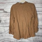 Habitat  Gauze Lagenlook Mother Of Pearl Button Blouse Top M Photo 4