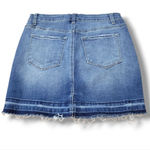KanCan USA Kancan Skirt Size 25 / 3 W27"in Waist Denim Skirt Jean Skirt Mini Skirt Stretch Blue Denim Skirt Photo 2