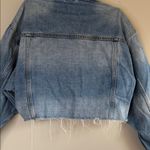 Vibrant  miu Blue Denim Jacket size M 100%Cotton Photo 7