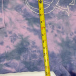Victoria's Secret Tie Dye Hoodie Sweatshirt Pink Gray Blue VS Logo Size M Photo 5