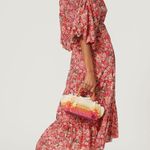 MISA Los Angeles Johanna Pink Floral Midi Dress Photo 1