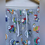 Nick & Nora Pajama PJ Set Polar Bears Fleece Button Front Long Sleeve large Photo 2