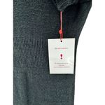 NWT Rouje Paris Womens Javier Dress Short Sleeve Ruffle Neck Knit Black Size‎ 36 Size 6 Photo 3