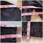 ZARA WB collection Black goth rodeo Pullover Cinched Waist Cropped Grunge S Photo 4