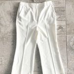 Tibi Tailored High-Rise Wide-Leg Pants in Ivory, Size 12 New w/Tag Photo 7