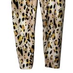Carbon 38 Womens High Rise 7/8 Legging Watercolor Leopard Pull On Size Small Photo 2