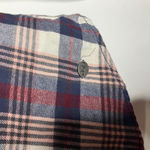 Noble outfitters plaid button down shirt 100% cotton casual western women's 1X Pink Photo 4