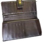 Gucci Horsebit canvas bamboo d ring continental wallet. Photo 4