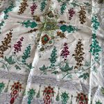 Johnny Was  Tassel Scarf Color Green White Photo 3