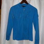 Armani Exchange  Vibrant Blue Knit Top Photo 0