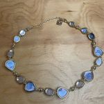 Anne Klein  Elegant Green and Blue Gemstone Necklace Photo 3