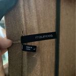 Maurice's Maurice’s Camel Brown Open Cardigan Long Sleeve Flowy Large Photo 2