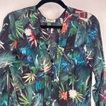 Zadig & Voltaire  Women's Roux Jungle Maxi Shirt Dress XS Button‎ Down Guitars Photo 4