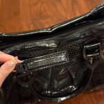 Burberry Vintage patent perforated leather bag Photo 3