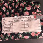 ZARA Womens Coquette Top XL Y2k Dark Romantic Coquette Floral Feminine Dainty Photo 11