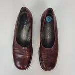 Enzo Angiolini Womens Shoes Size 7 Burgandy Leather Slip On Flat Loafers Photo 63