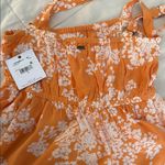 O'Neill 🎉SALE🎉 Orange Ruffled Smocked Camisole Photo 2