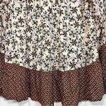 Patrons of Peace Anthropologie  Long Sleeve Boho Floral Flowy Blouse Top Medium Photo 6