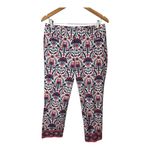 Ann Taylor  LOFT Marisa Floral Print Riviera Cropped Pants Women‎ Size 4 Photo 4