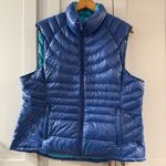 Bernardo Women’s  Packable Goose Down Puffer Vest‎ Royal Blue Aqua size XL Travel Photo 0
