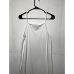Nike NEW Womens Sportswear Jersey Tank Dress White Peach Size Small Maxi Photo 5