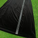 Liz Claiborne Vintage Y2K  Women’s 1X Black Velvet Maxi Skirt Whimsygoth‎ Witchy Photo 2