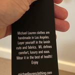 Michael Lauren  black ribbed dress with mock turtleneck. Raw hemline. Size small Photo 4