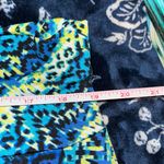 New Directions Royal Aztec Print Maxi Skirt Green Size L Photo 7