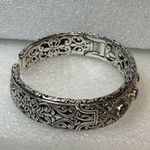 Sterling Silver Robert Manse 18K & 925 Multicolor Gemstone Cuff Bangle Bracelet Photo 5