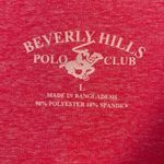 Beverly Hills Polo Club  Pink Athletic V Neck Top L NWT Photo 7
