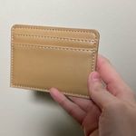 Tan Card Holder Photo 0