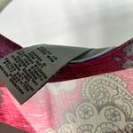 Maggie Barnes‎ Catherines 3X Sheer Blouse Tank Set Paisley Floral Button Front Blue Photo 1