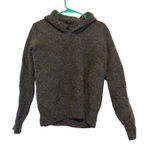 J.Crew J.‎ Crew Wool Blend Pullover Sweater Gray Button Neck Womens L Photo 0