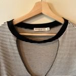 Chance or Fate  Striped Keyhole Long Sleeve Photo 1