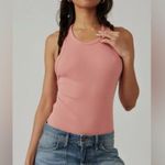 Free People  Brexley Bodysuit In Posh Coral Photo 0