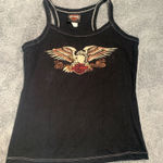 Harley Davidson tank top black Marion Illinois medium Photo 0