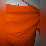 Lululemon Orange Long Sleeve Crop Top Sz 2 Photo 3