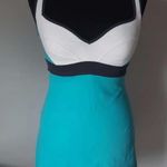 Bebe Sport Activity Colorblock racerback mini tennis exercise Dress Photo 0