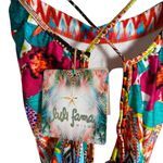 Luli Fama Chasing Waterfalls Be Scene Multicolor Print One Piece Swimsuit Sz XS Photo 9