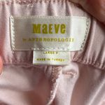 Maeve Anthropologie  Wide Leg Utility Culottes Light Pink Size L Photo 7