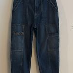 Mother Superior Private Zip Pocket Ankle Mile High Wash Blue Jeans Size 28 Photo 0